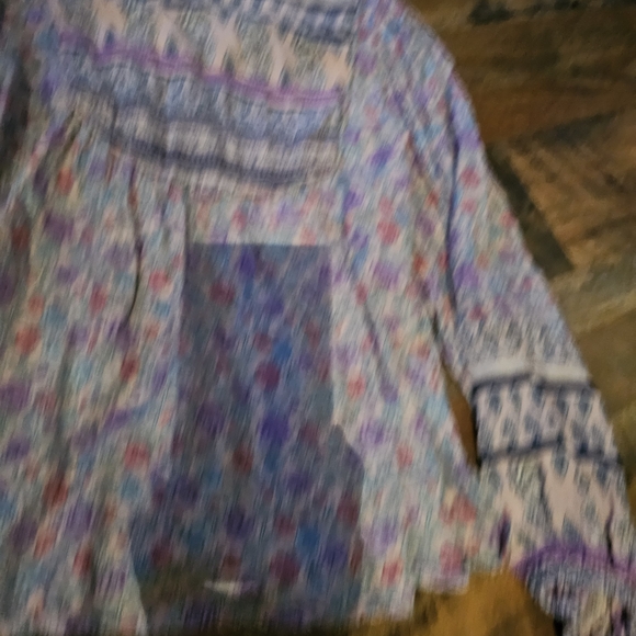 Lucky Brand Floral Blouse - Multicolor - Picture 2 of 5